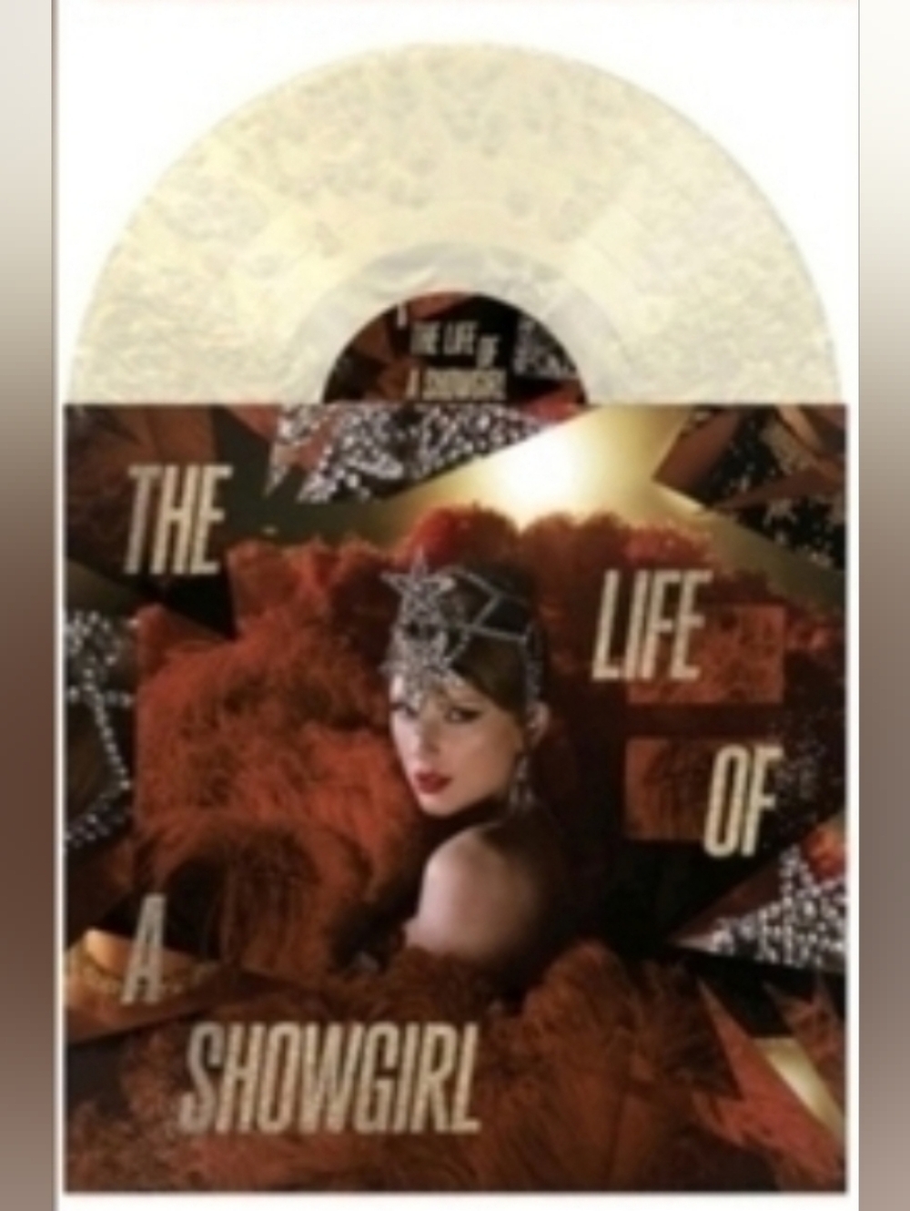 Tiny Bubbles In Champange The Life Of A Showgirl Vinyl Taylor Swift
